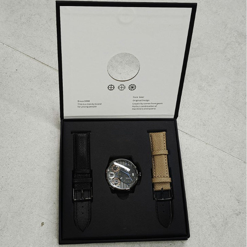 đ„Presentförpackning med herrklocka och armband