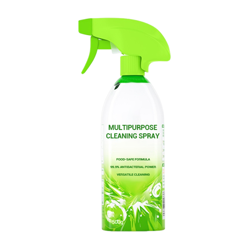 đKraftfullt rengöringsspray för hushĂ„llsbru