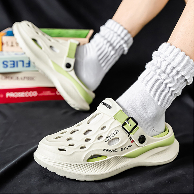 đ„Unisex avslappnade och lĂ€tta slip-on-trĂ€skor