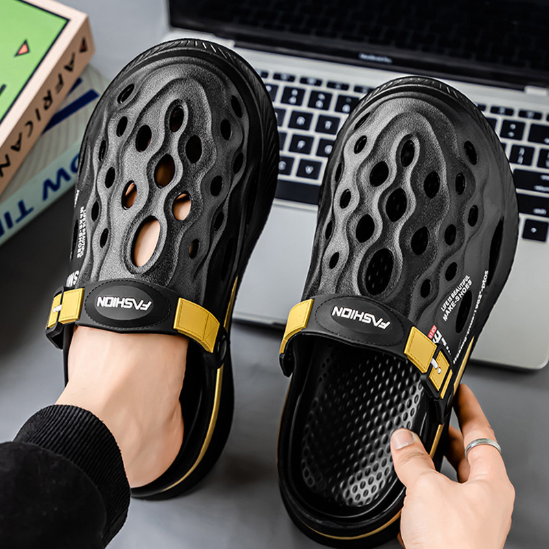 đ„Unisex avslappnade och lĂ€tta slip-on-trĂ€skor