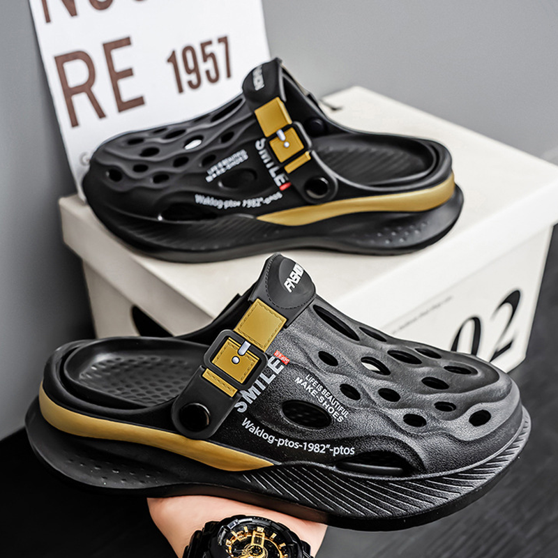 đ„Unisex avslappnade och lĂ€tta slip-on-trĂ€skor