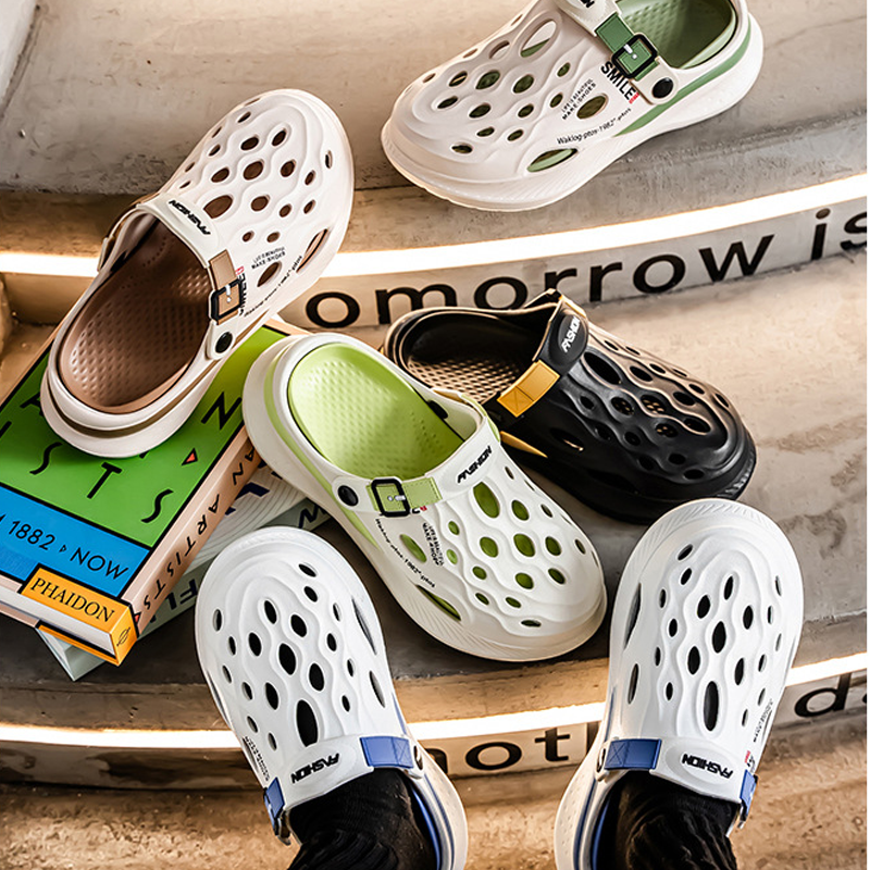 đ„Unisex avslappnade och lĂ€tta slip-on-trĂ€skor