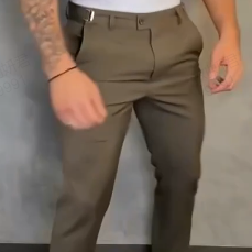 đ„Stretch Slim Fit-bukser för mĂ€n