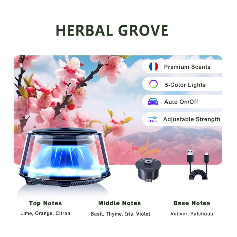 đđ«§ 2025 ny avancerad aromaterapimaskin för bilen, hĂ„ller din bil frĂ€sch under lĂ„ng tid