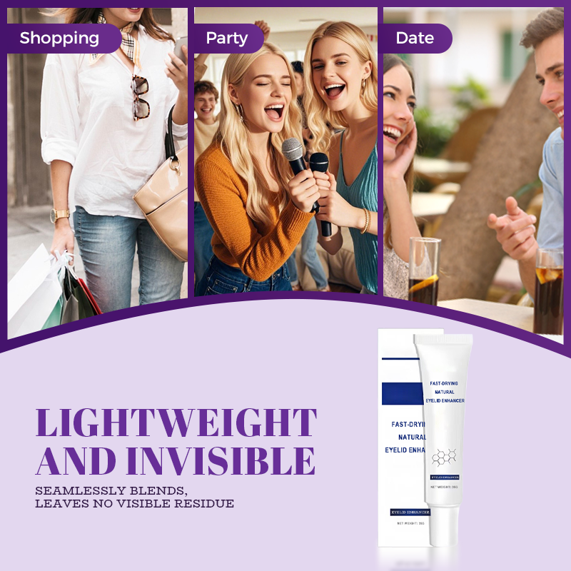 ❣️Köp 1 få 1 gratis❣️Snabbtorkande naturlig långvarig ögonlocksförstärkare
