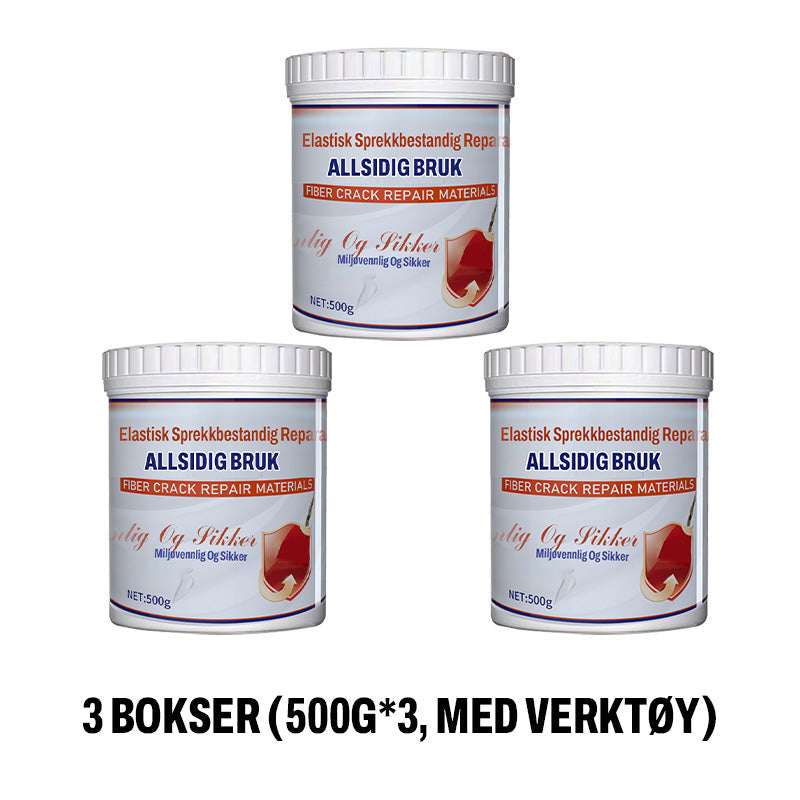 Elastisk Sprekkbestandig Reparasjonspasta for Vegg