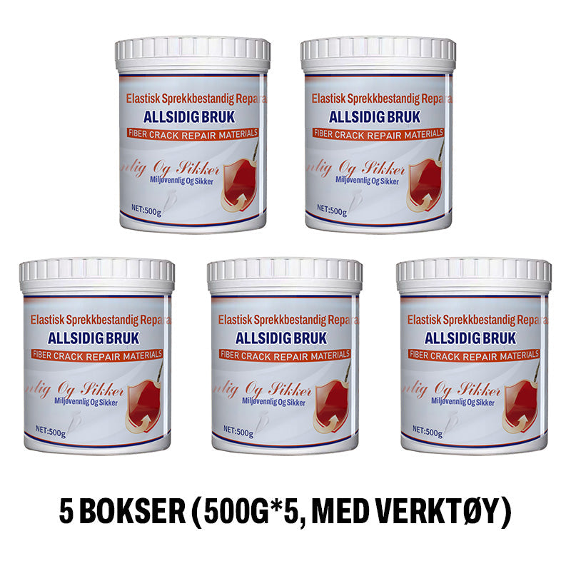 Elastisk Sprekkbestandig Reparasjonspasta for Vegg