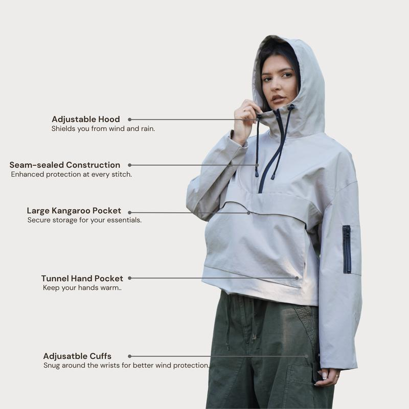 đHöstrea 50 % rabattđCausal Softshell-jacka med huva