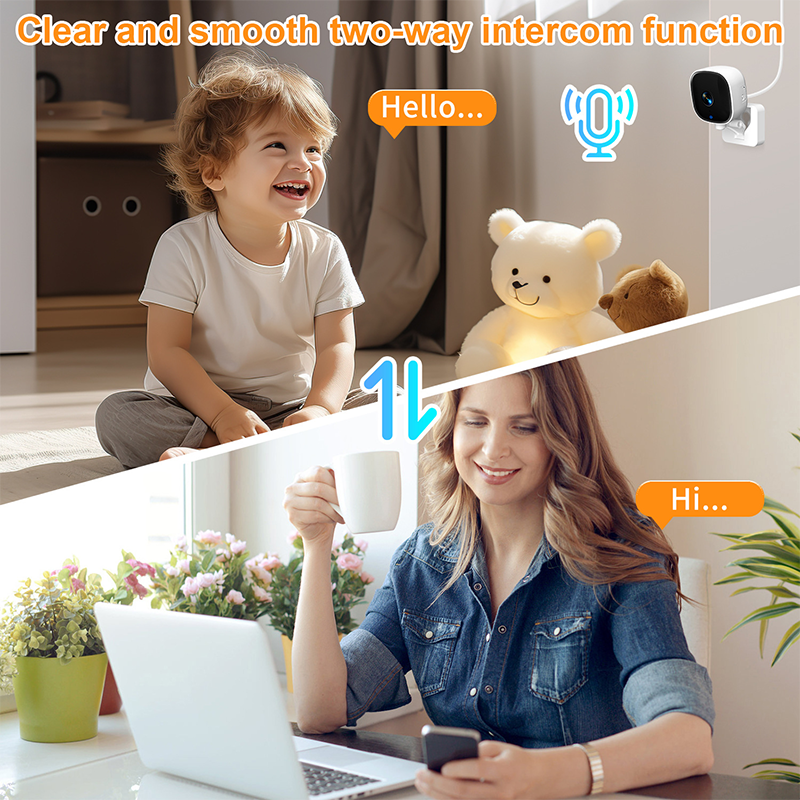 🔥 Crystal-clear 2K security camera 🎥 Color Night Vision 🌙 24/7 Recording & Smart Alerts 🚨 Easy Install! 🔒