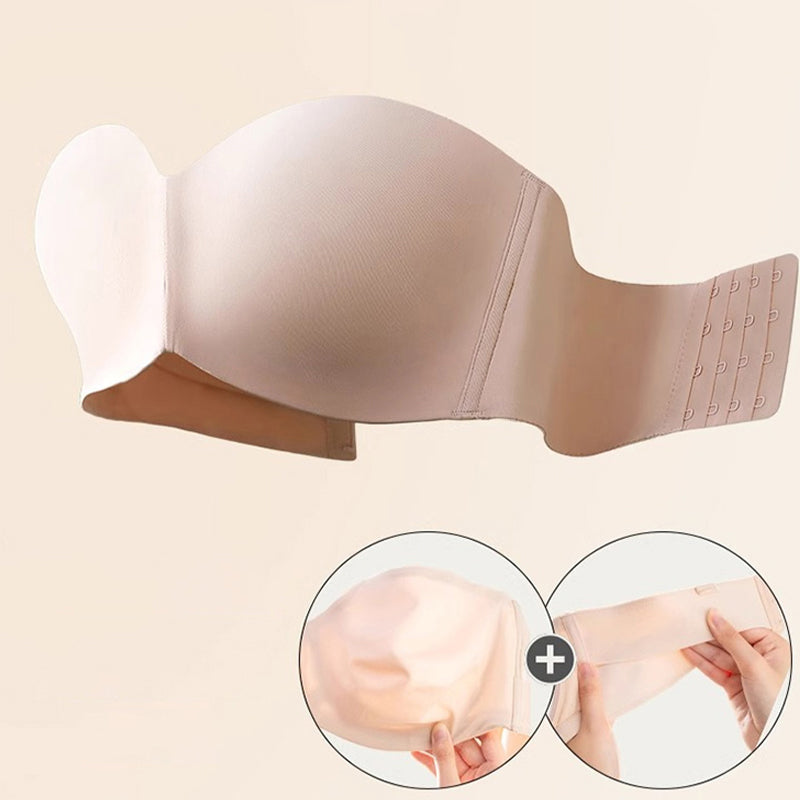 đ„Ultratunn push-up och halkfri axelbandslös BH