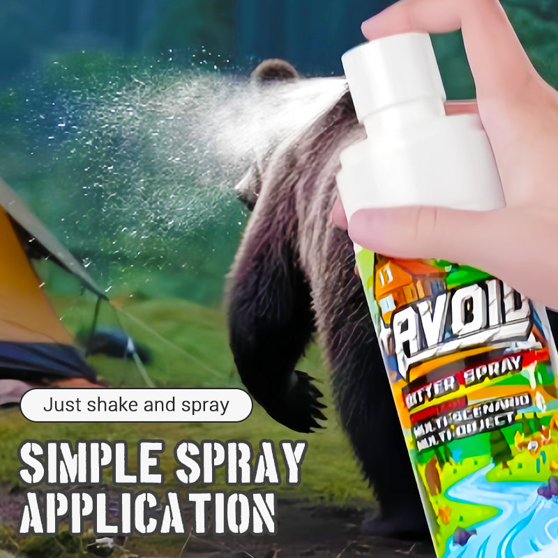 Kraftfull björnavvisande spray