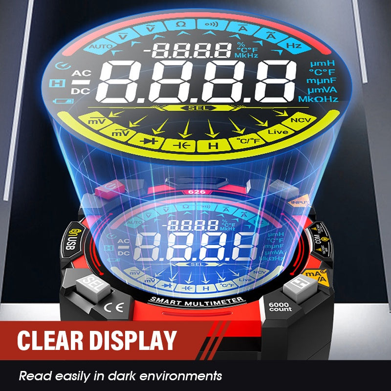 6000-tal smart digital multimeter