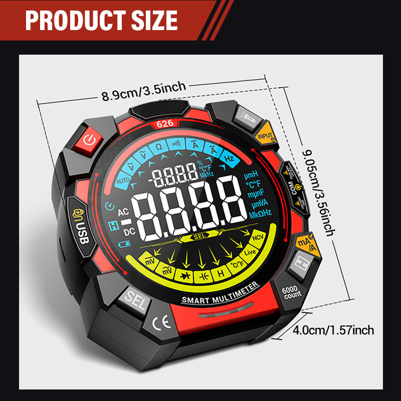 6000-tal smart digital multimeter
