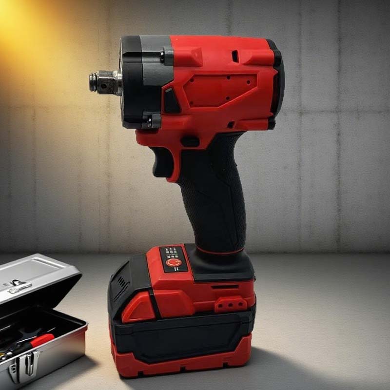 đ„Kraftfull elektrisk skiftnyckel med lĂ„ngvarigt batteri