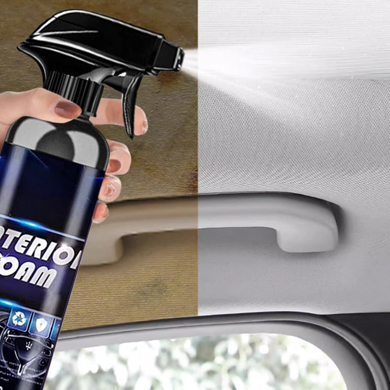 🔥Multifunktionell skumrengöringsspray för bilinredning