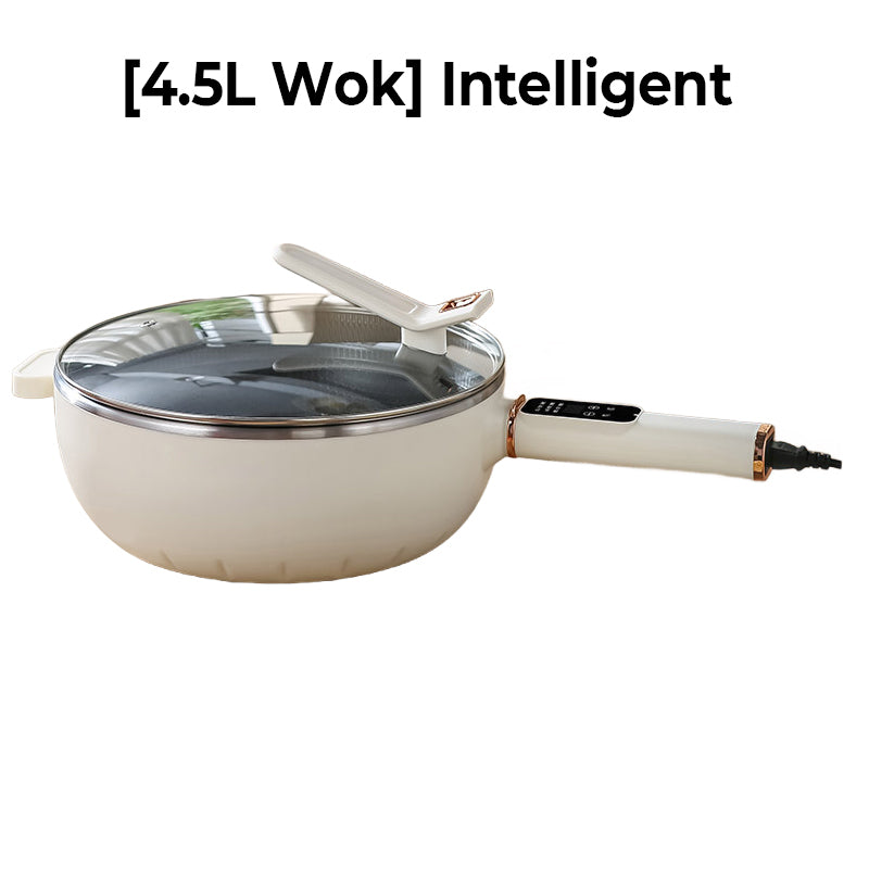 đłNon-stick elektrisk wok för matlagning