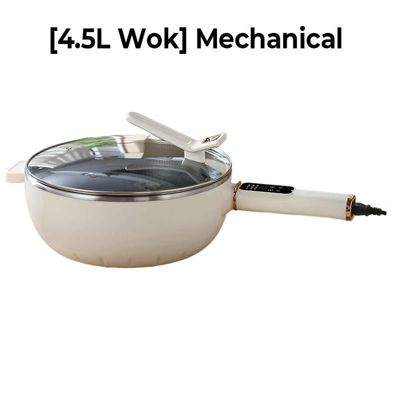 đłNon-stick elektrisk wok för matlagning
