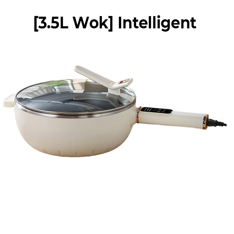 đłNon-stick elektrisk wok för matlagning