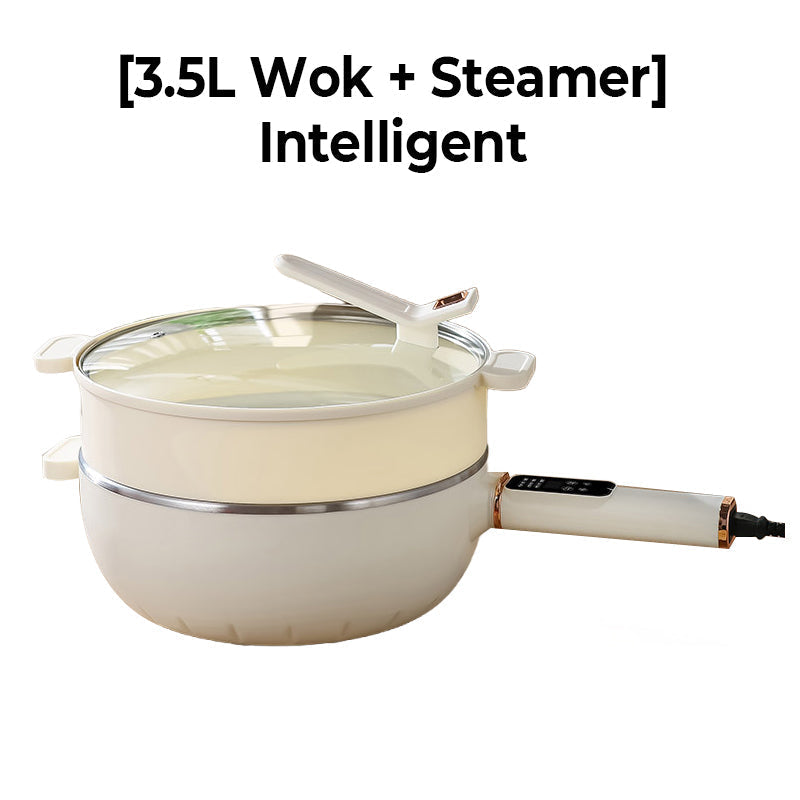 đłNon-stick elektrisk wok för matlagning