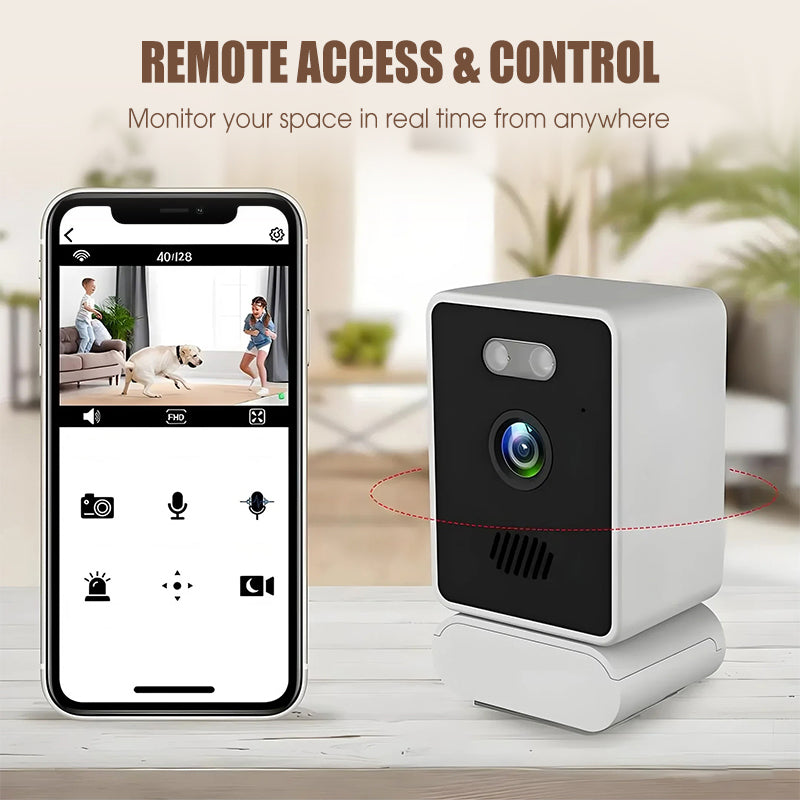 đ„TrĂ„dlös smart sĂ€kerhetskamera