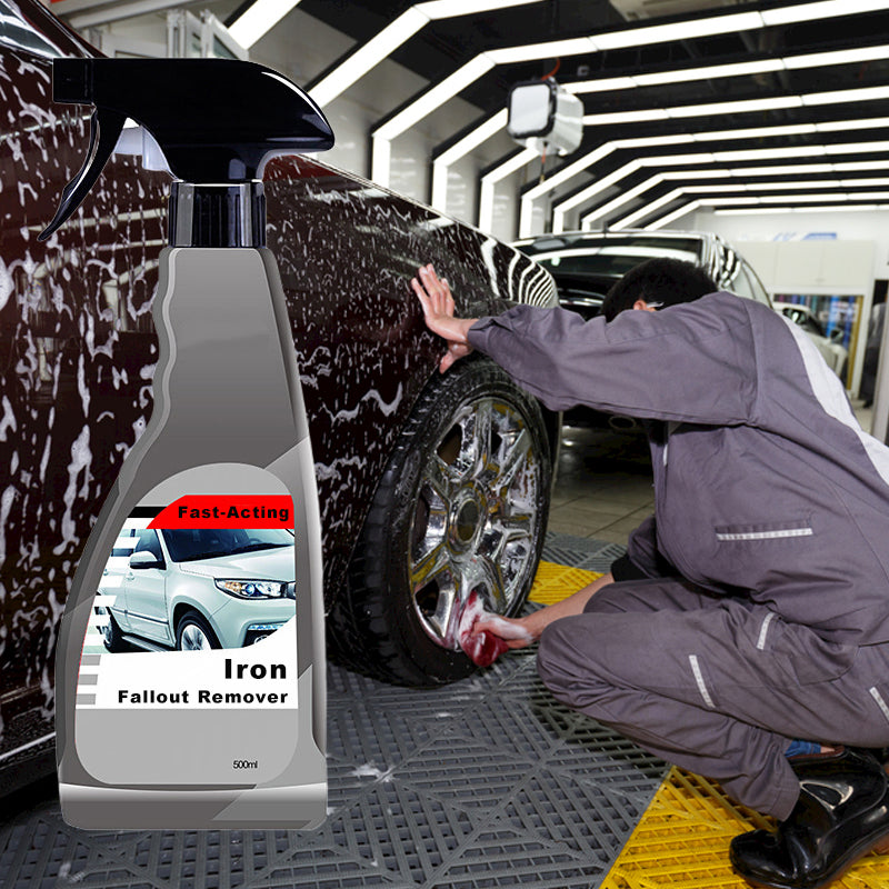 Snabbverkande spray för borttagning av järnförfallet