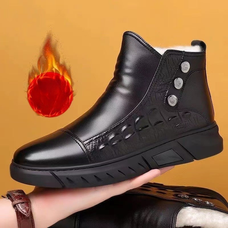 đ„Bottes Montantes Ă Enfiler Thermiques Comfortables för mĂ€n