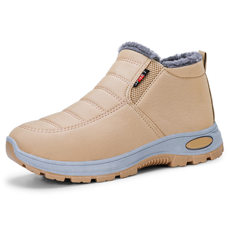 ❄️Vintermåste: Bekväma, varma slip-on-ankelstövlar för damer👢
