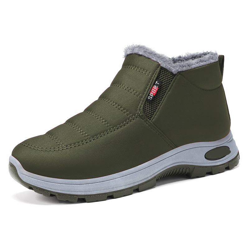 ❄️Vintermåste: Bekväma, varma slip-on-ankelstövlar för damer👢