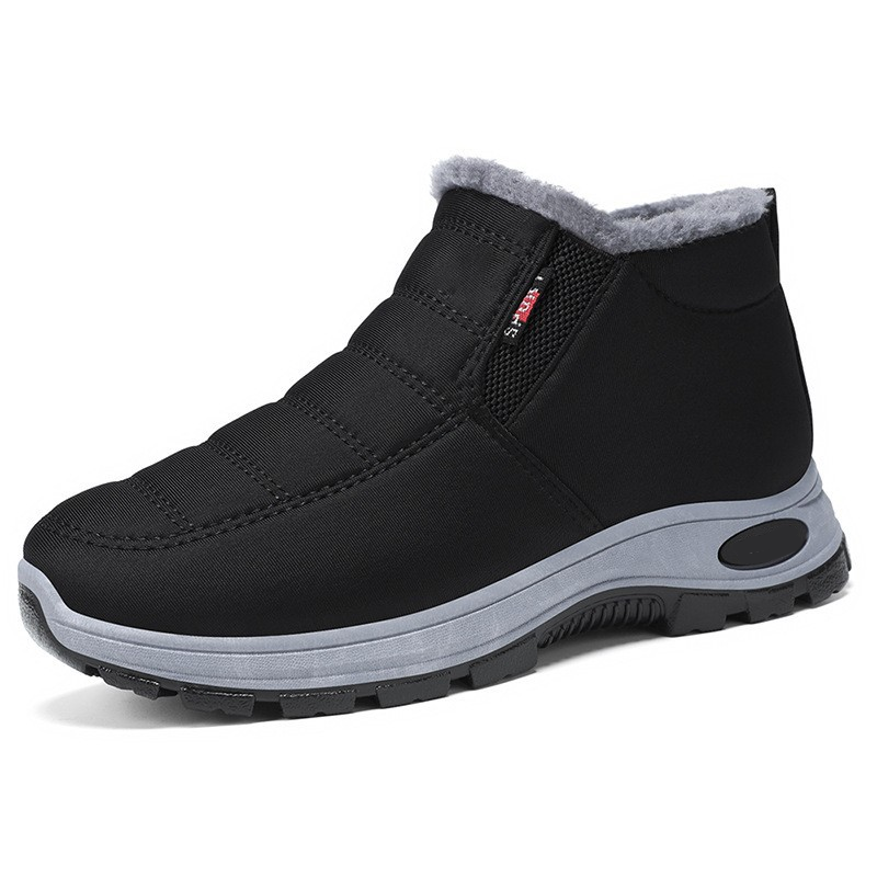 ❄️Vintermåste: Bekväma, varma slip-on-ankelstövlar för damer👢