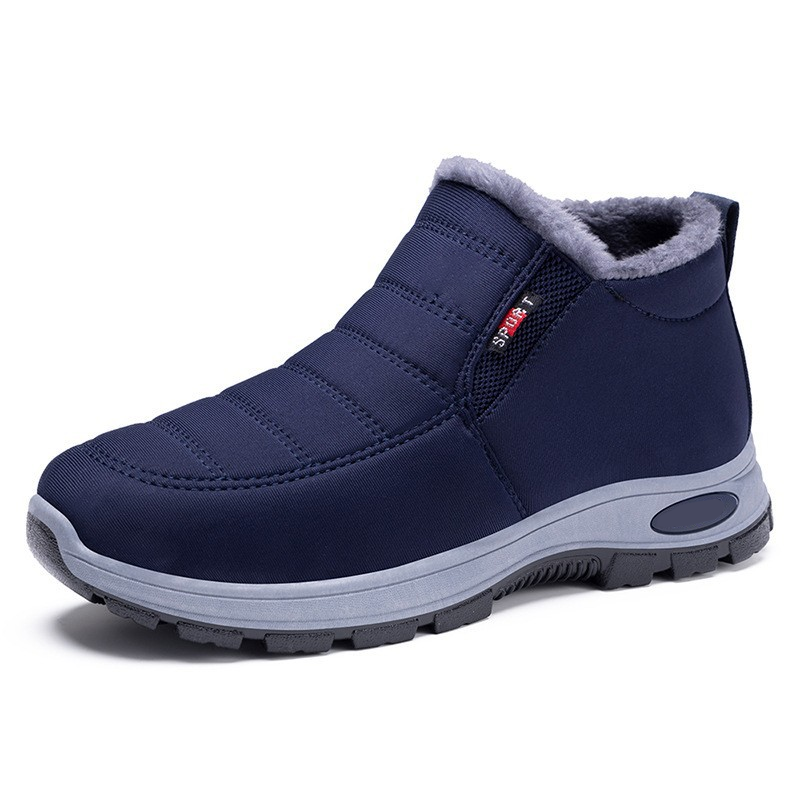 ❄️Vintermåste: Bekväma, varma slip-on-ankelstövlar för damer👢