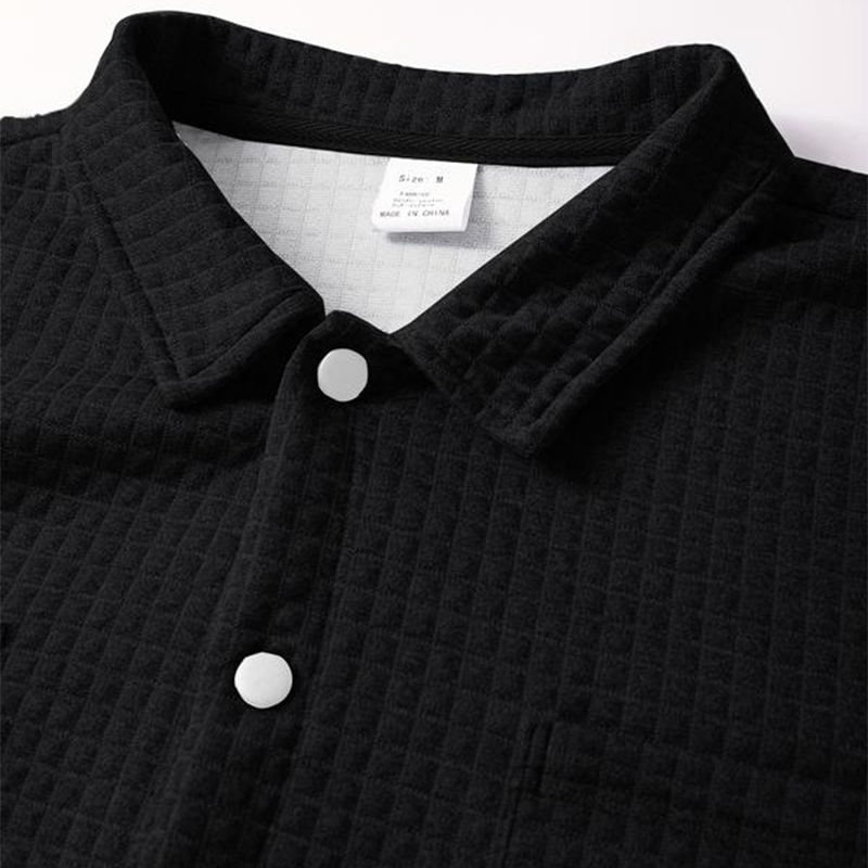 đ„Herrjacka i enfĂ€rgat casual-stil