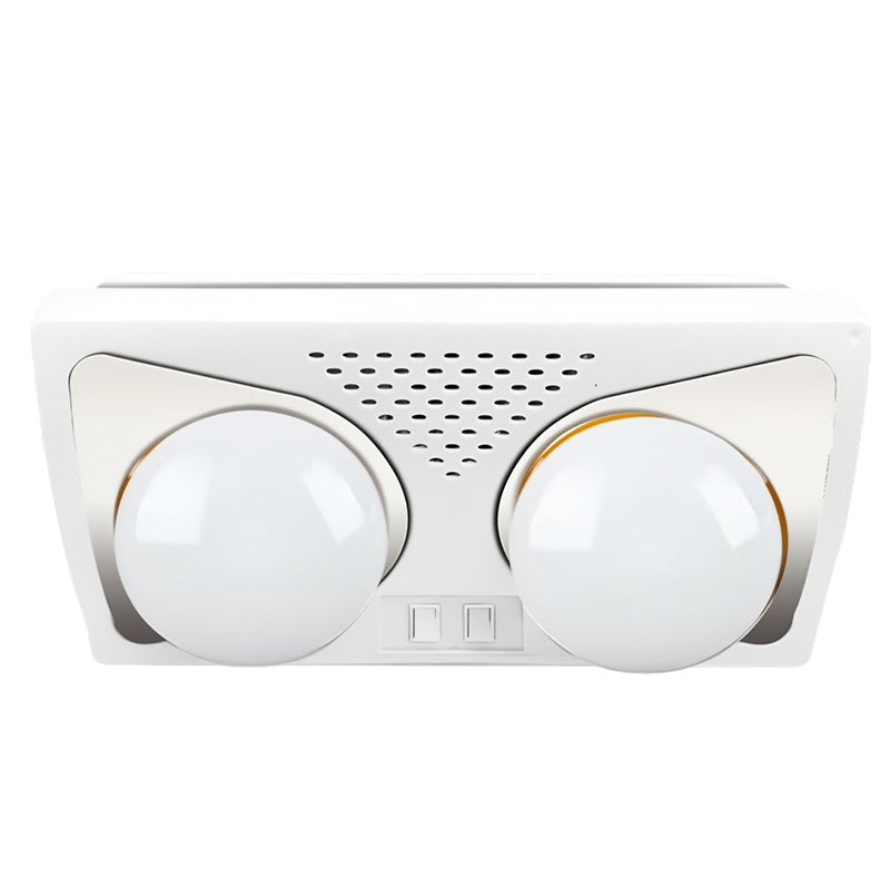 Väggmonterad värmelampa för badrum