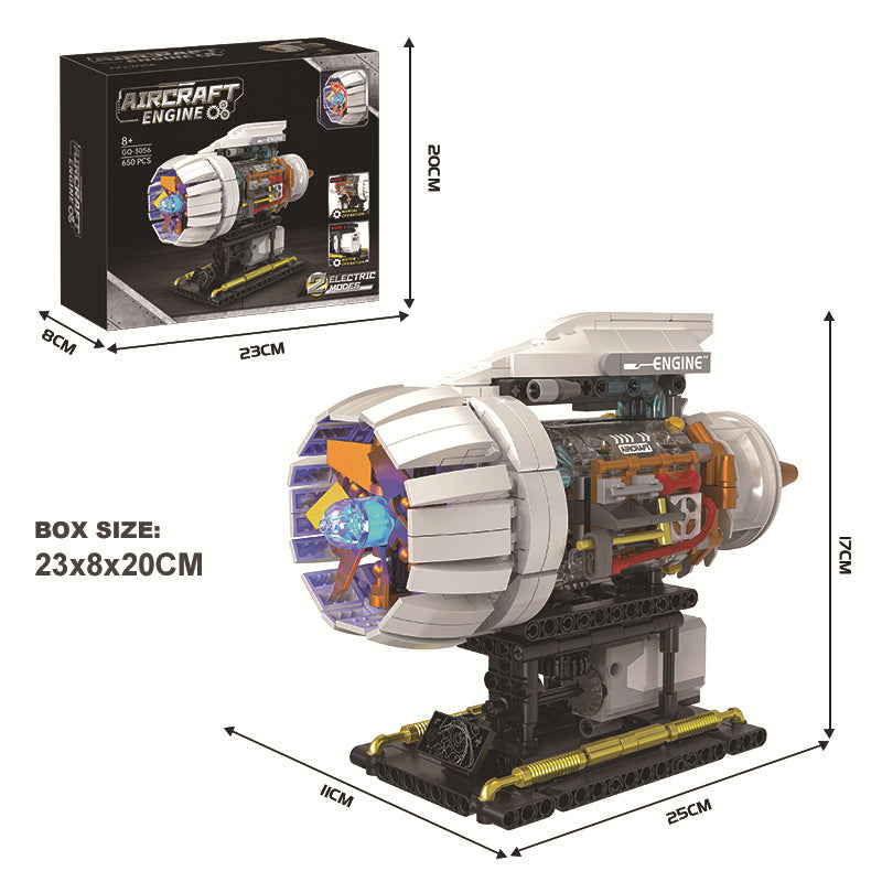 đ„Motor modell byggklossar set