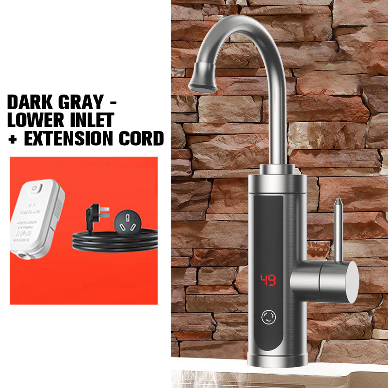 đ„Rostfritt stĂ„l kran för omedelbart varmvatten