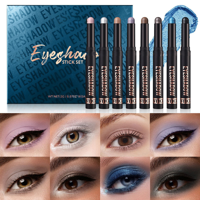 đ
Ăver 50 000 sĂ„lda!đâš8 fĂ€rger glitterögonskugga i stickform - LĂ„ngvarig Formula med Glitter för Professionell Makeup & Smidig Applicering đđïž