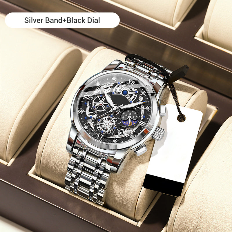 ⌚2025 Skelettiserad herrklocka - Moderiktig armbandsur 💎