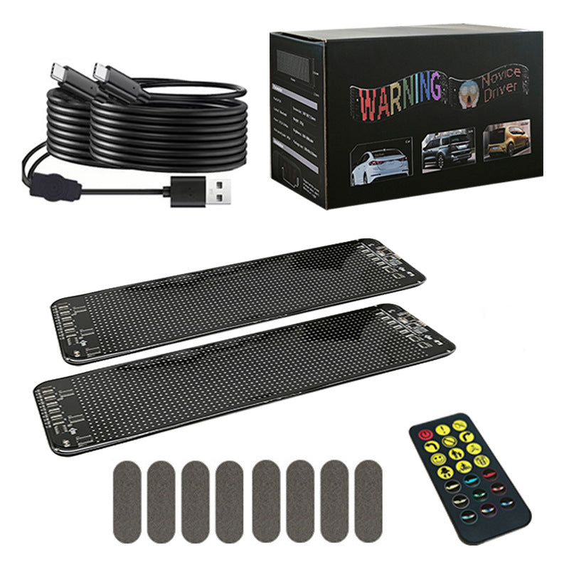 đ 50% RABATT! đ FĂ€rgglad Ăgonlampa för Bilfönster â RGB-fĂ€rger, FjĂ€rrkontroll & USB-driven för StĂ€mningsbelysning âš