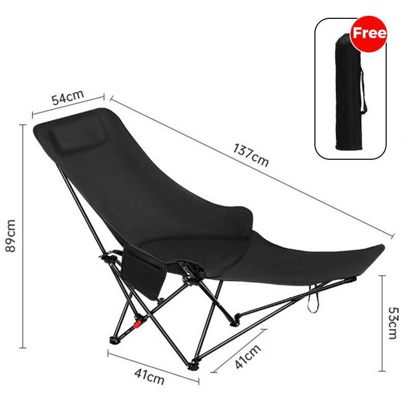 🪑 50% RABATT! 🌿 Portabel Justerbar Hopfällbar Stol för Utomhusbruk – Lätt, Stabil & Mångsidig – Perfekt för Trädgård, Camping, Strand eller Terrass – Enkel Transport och Montering 🏕️✨
