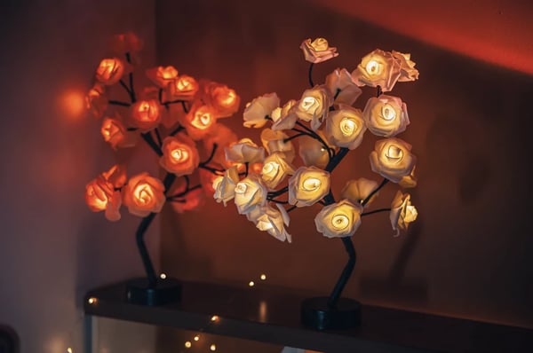 đ„đNyhet 50 % RABATTđ„đčDen perfekta presentenđForever Rose Tree Lamp