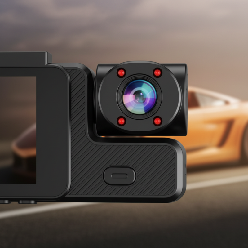 đ„ 50 % rabatt đ 3-kanals Full HD 1080P-bilkamera med Wi-Fi