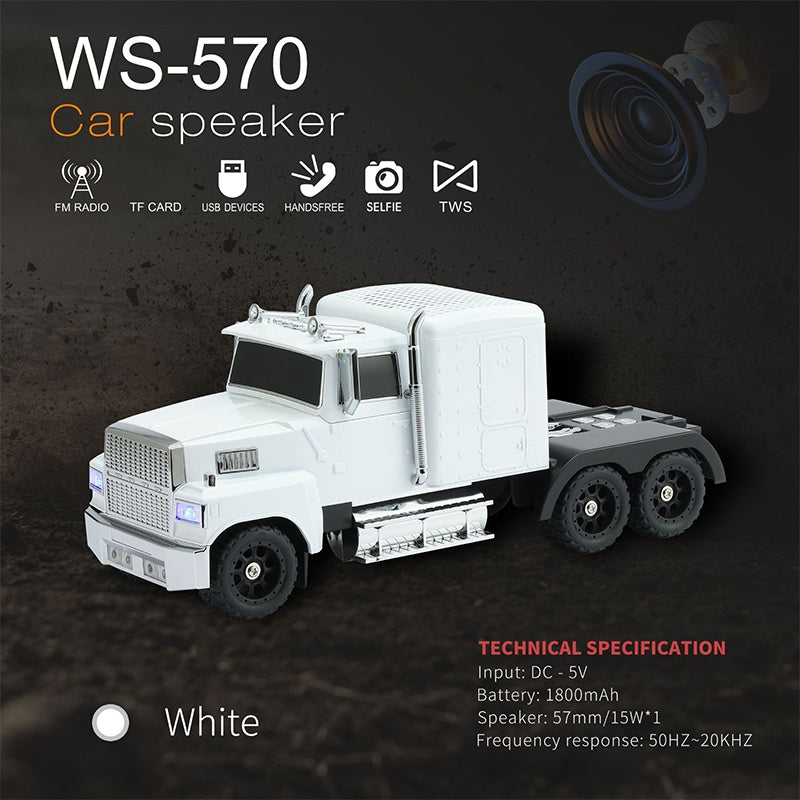 đ„đ Retro lastbilshögtalare som rockar! 15W bas + TWS-stereo â snygg och kraftfull đ