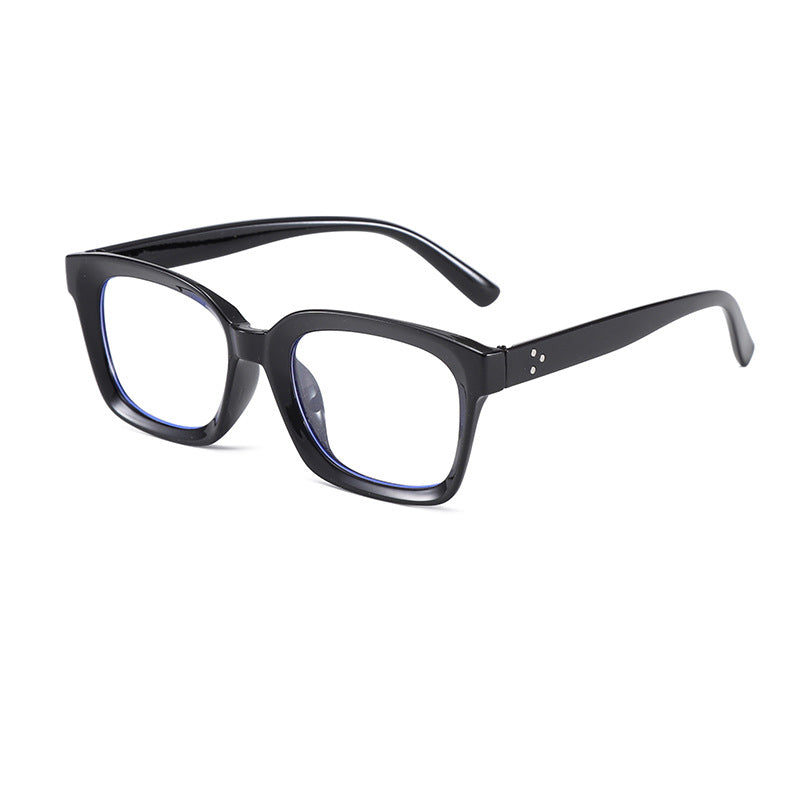 đđ Retro fyrkantiga glasögon mot blĂ„tt ljus