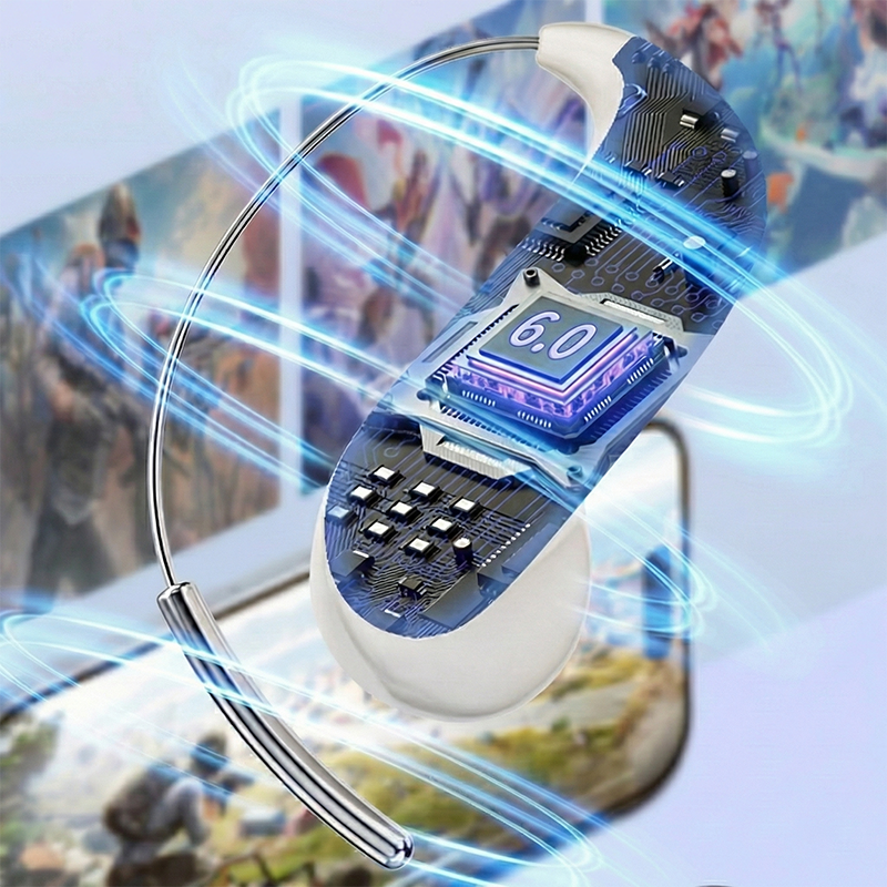 Trådlösa hörlurar med benledning och bekväm passform