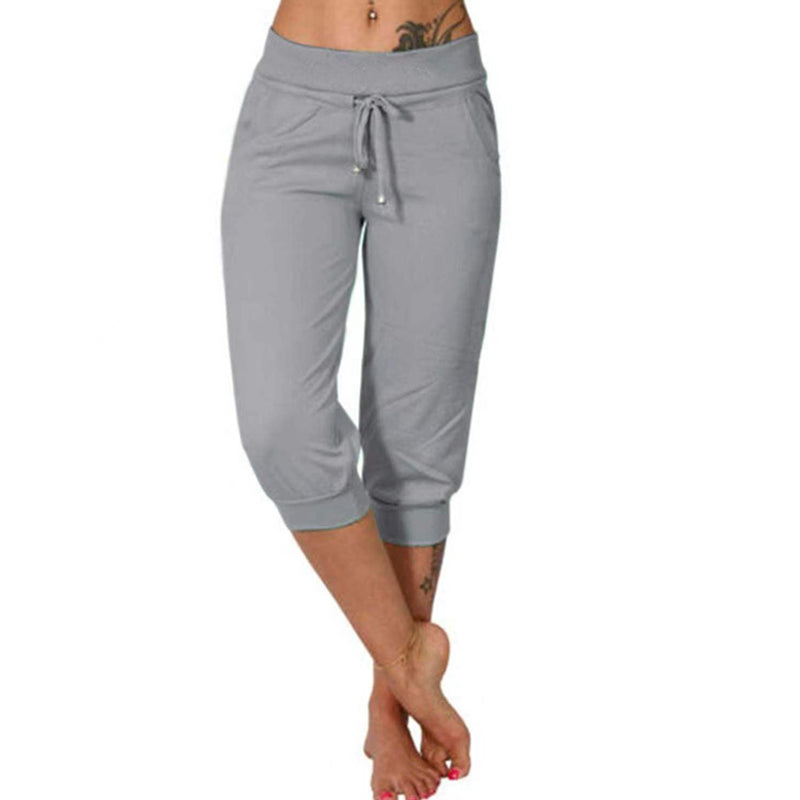 đ§ââïžđž 50% RABATT! | Korta Sweatpants â Dragsko i Midjan & Capri-lĂ€ngd för Avkoppling!