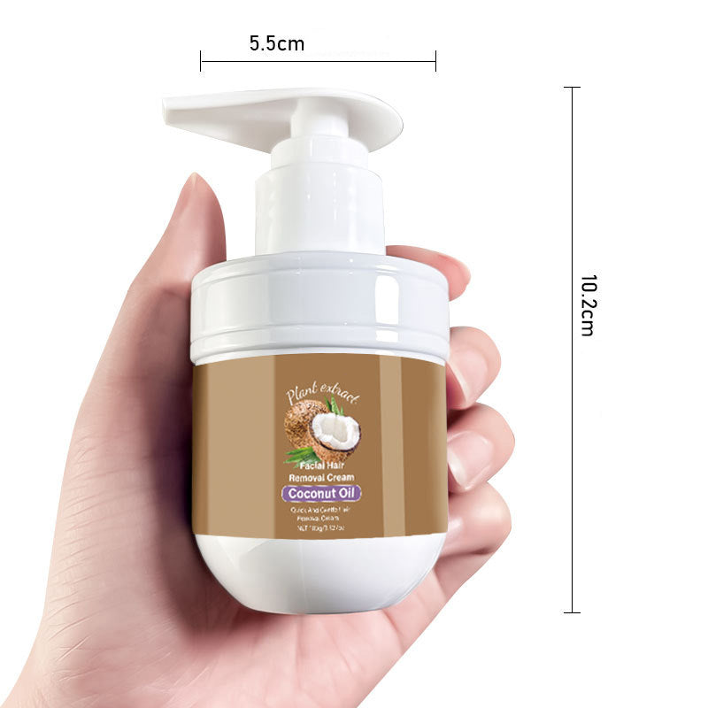 đ Köp 2 fĂ„ 1 GRATIS! đ„„âš KokosnötkrĂ€m för hĂ„rborttagning i ansiktet â Mild och effektivïŒLĂ€mplig för anvĂ€ndning pĂ„ hela kroppenïŒ