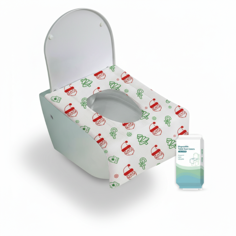 🚽 Ju mer du köper, desto mer får du gratis!✨ Vattentäta Toalettsitsskydd – Hygieniska, Individuellt Förpackade & Halkfria Perfekta För Resor & Vardagsbruk 🧳