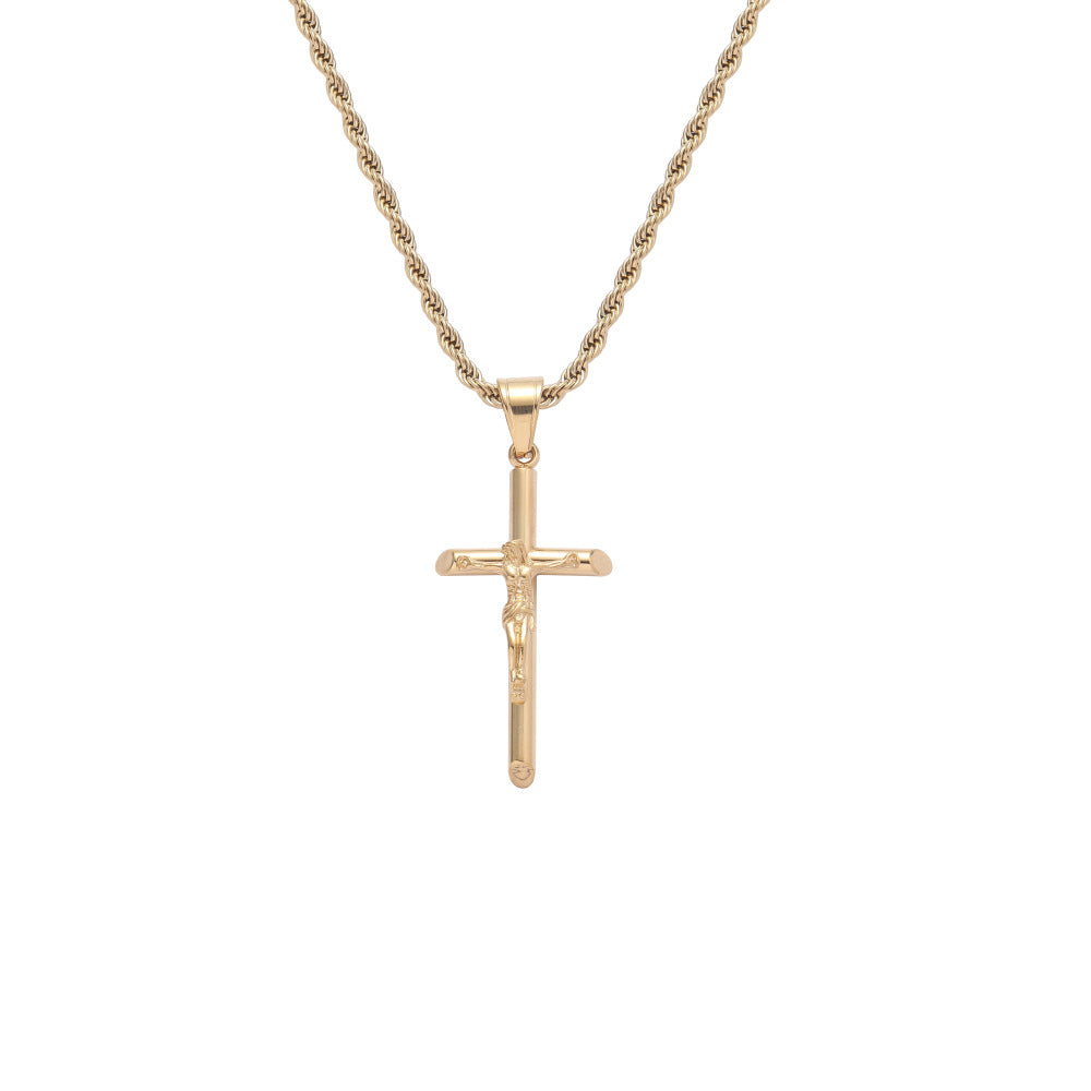 Hiphop halsband med korshänge