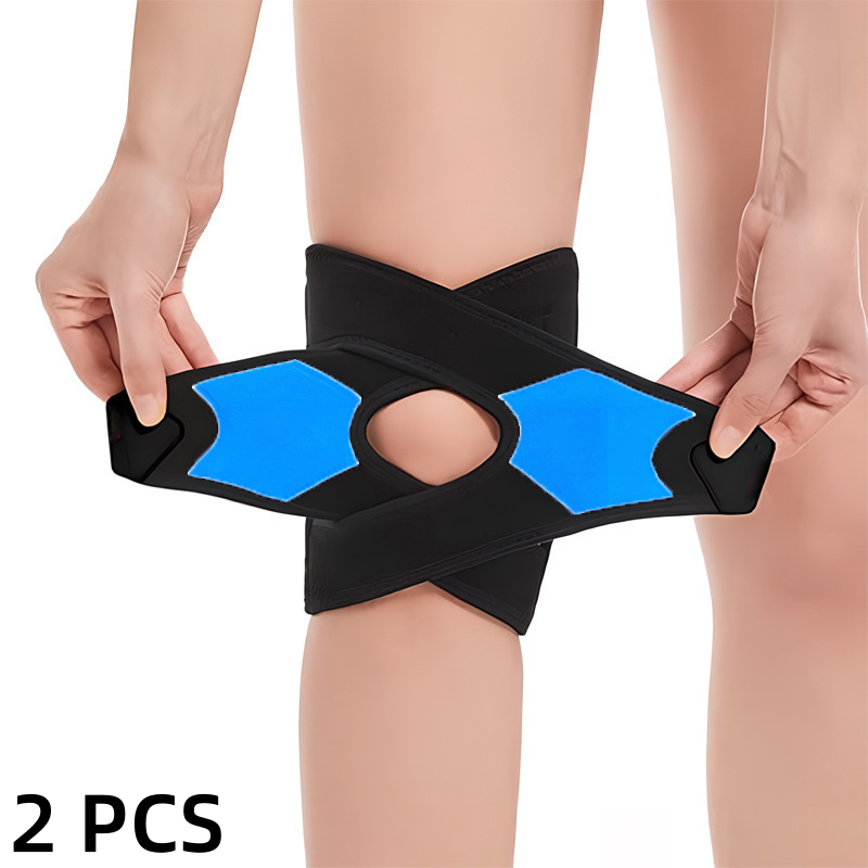 Open-Patella Support Brace för löpning och sport