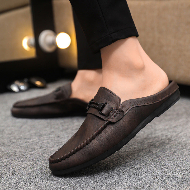 đ„ 50% RABATT! đ„ Casual rygglösa loafers för herrarđ