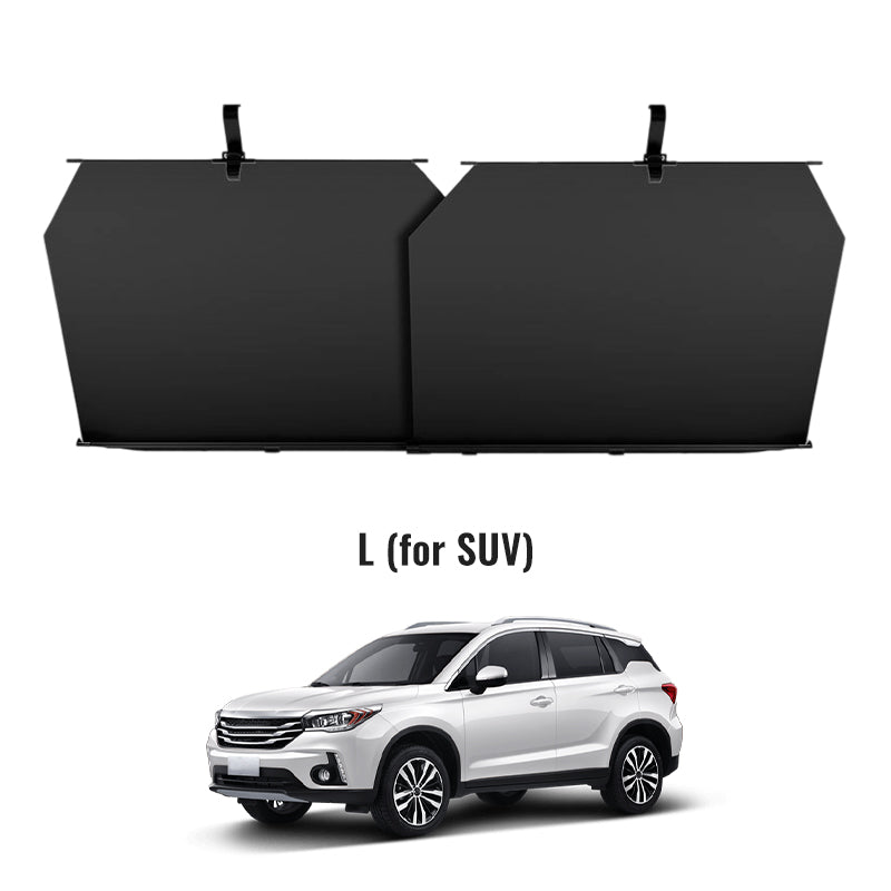 2pcs Utdragbar solskydd för bilvindruta